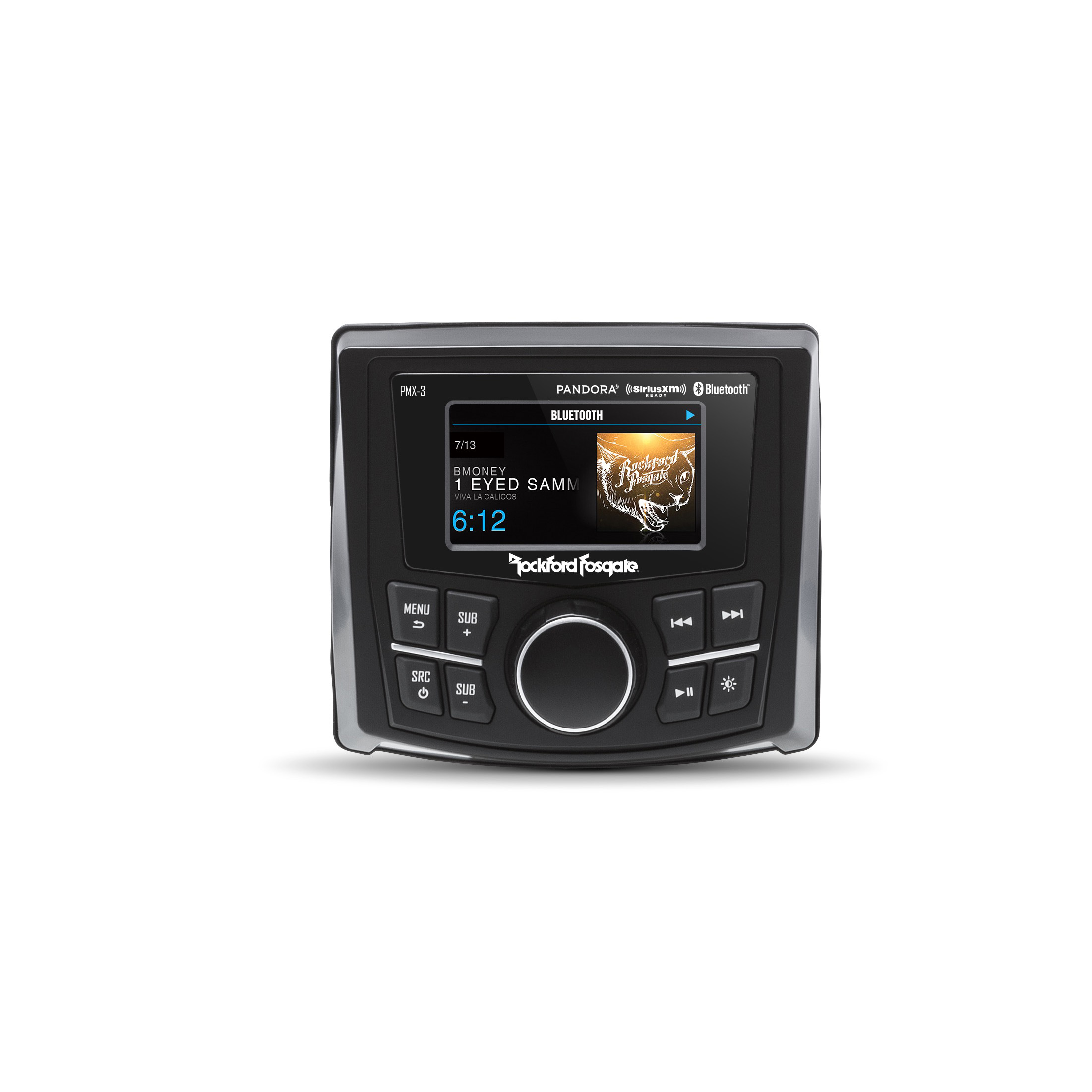 Rockford Fosgate Compact Digital Media Receiver with Bluetooth